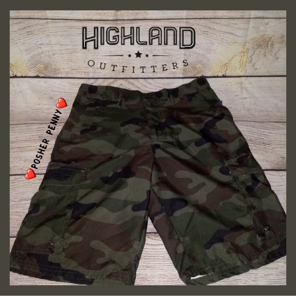 🆕 Highland Outfitters Hybrid Cargo Shorts (Small)